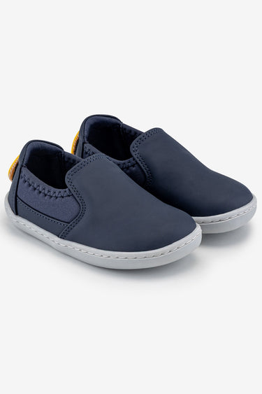 Smart Walker Slip-On #Tags Super Matt Navy Barefoot Light Up Kids Shoes