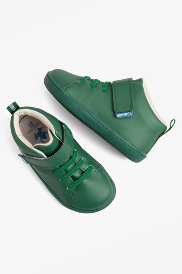 Smart Walker High Top Green Light Barefoot Kids Shoes