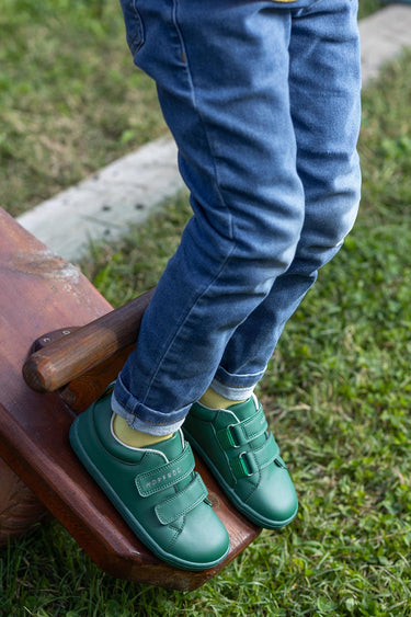 Smart Walker Junior Green Light Barefoot Kids Shoes