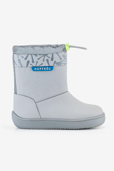 Rain Boots Super Matte Cool Gray Water and Cold Resistant Barefoot Kids Boots