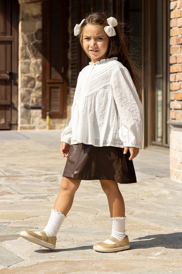 Smart Walker Mary Jane Gold Star Barefoot Kids Shoes