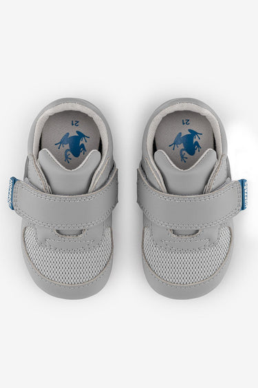 Smart Walker First Prime Super Matt Cool Gray Baby Shoes