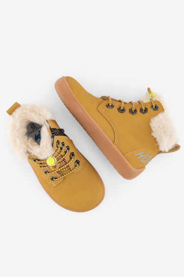 Furry Boots Barefoot Kids Boots