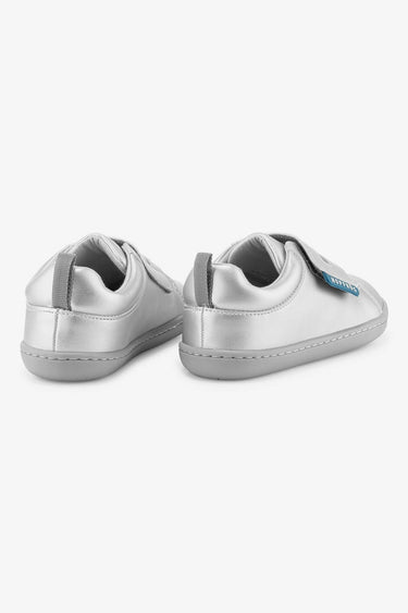 Smart Walker Casual Illuminating Silver Barefoot Kids Shoes