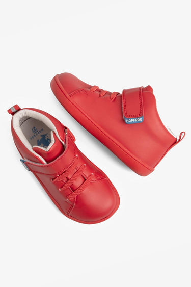 Smart Walker High Top Red Light Barefoot Kids Shoes