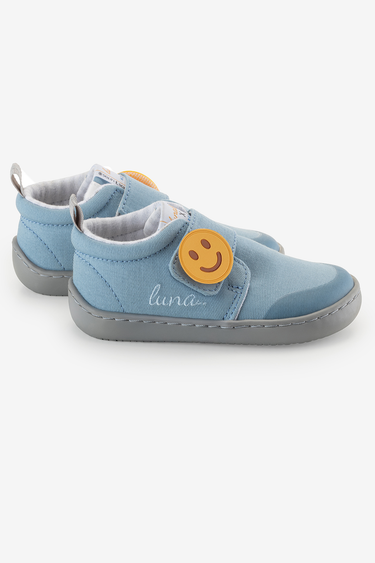 lunakids Lunicon 1.0 TOG Dream Blue Barefoot Kids Shoes by Hopfrög Kids