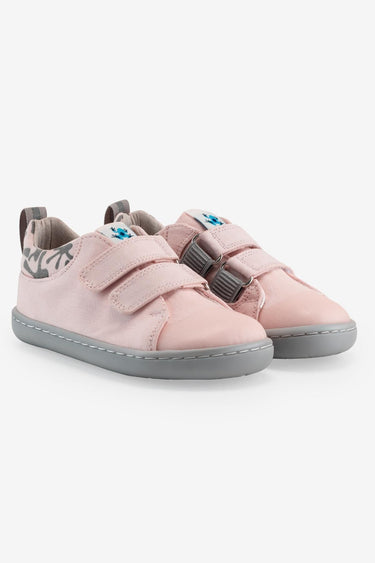 Smart Walker Canvas Play Powder Pink Barefoot Kids Shoes
