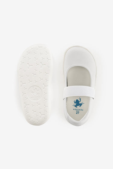 Smart Walker Mary Jane Cool White Barefoot Kids Shoes