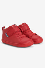 High Top Red Light Barefoot Kids Shoes