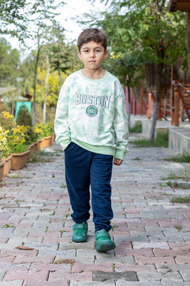 Smart Walker High Top Green Light Barefoot Kids Shoes