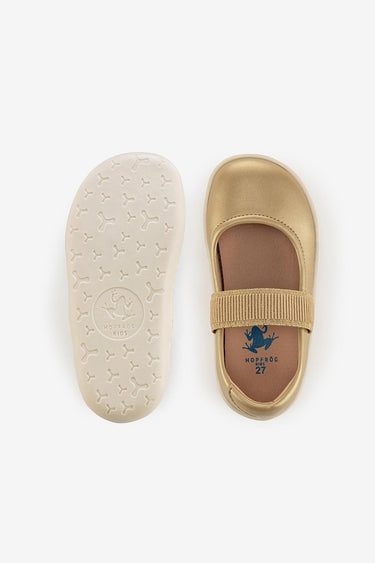 Smart Walker Mary Jane Gold Star Barefoot Kids Shoes