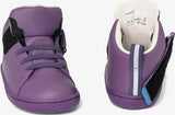 High Top Purple Light Barefoot Kids Shoes