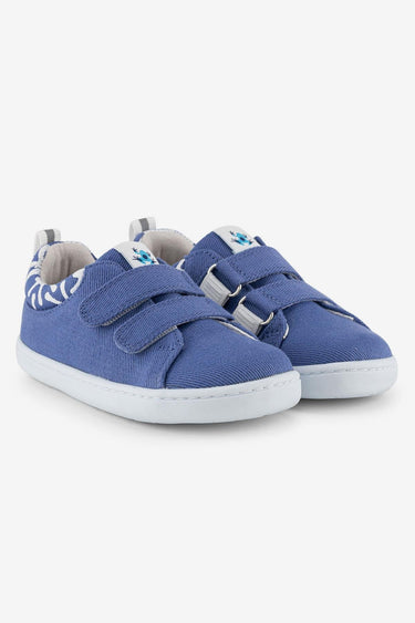 Smart Walker Recycled Canvas Eco Violet Barefoot Kids Shoes
