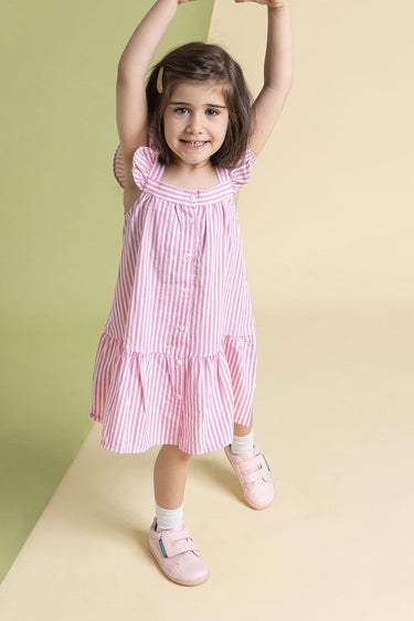 Smart Walker Casual Pink Light Barefoot Kids Shoes