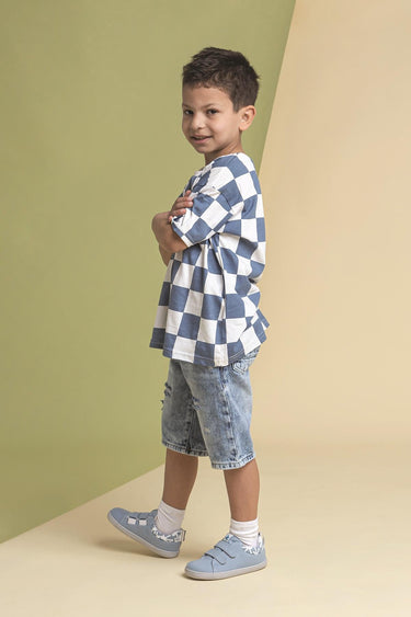 Smart Walker Canvas Play Lilac Barefoot Kids Shoes