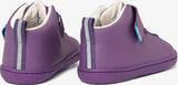 High Top Purple Light Barefoot Kids Shoes