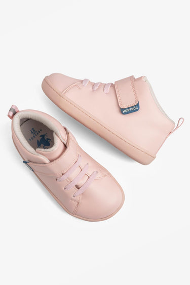 Smart Walker High Top Pink Light Barefoot Kids Shoes