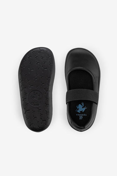 Smart Walker Mary Jane Cool Black Barefoot Kids Shoes