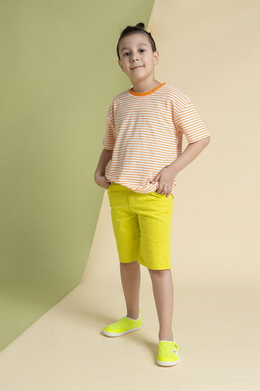 Multi Neon Mix Yellow Barefoot Kids Shoes