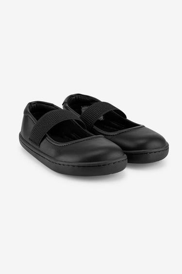 Smart Walker Mary Jane Cool Black Barefoot Kids Shoes