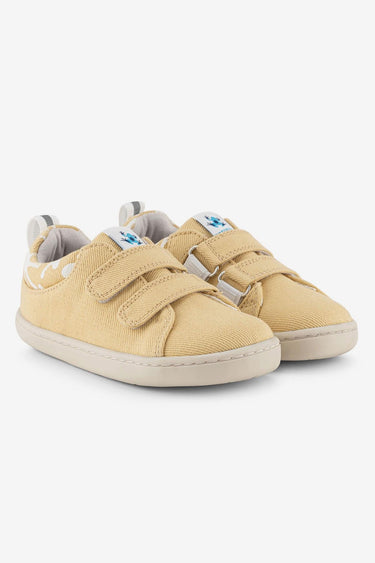 Smart Walker Recycled Canvas Eco Yellow Barefoot Kids Shoes