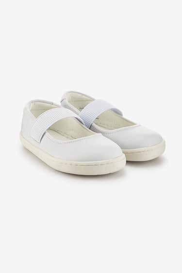 Smart Walker Mary Jane Cool White Barefoot Kids Shoes