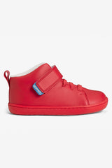 High Top Red Light Barefoot Kids Shoes