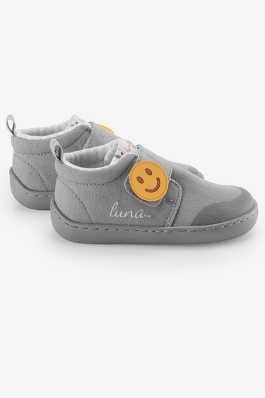 lunakids Lunicon 1.0 TOG Myth Gray Barefoot Kids Shoes by Hopfrög Kids