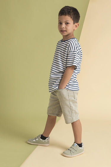 Smart Walker Canvas Play White Barefoot Kids Shoes